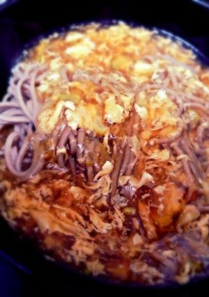 ほっこり(^-^)簡単！あんかけ蕎麦-レシピのメイン写真