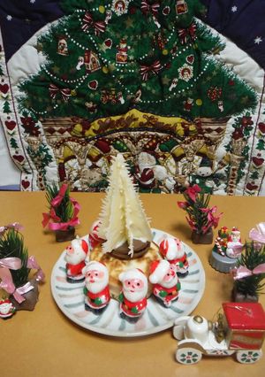 カフェみたいな分厚いクリスマスパンケーキ-レシピのメイン写真