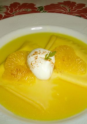 クレープシュゼット-レシピのメイン写真