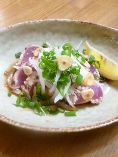 カツオのたたき♪-レシピのメイン写真