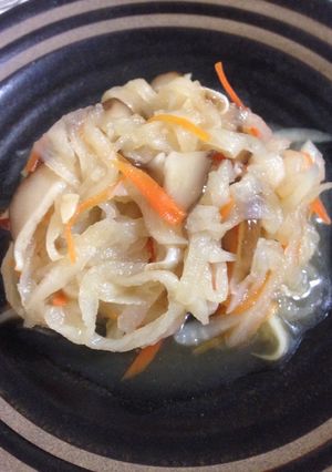 簡単☆お腹に優しい!切り干し大根煮物-レシピのメイン写真