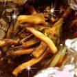 たっぷりネギと肝入りイカのホイル焼き
