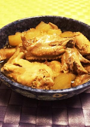 旦那さんがほめてくれた!大根と手羽先煮-レシピのメイン写真