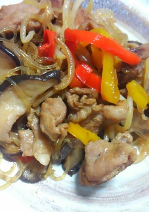 焼き肉のたれで豚肉プルコギ-レシピのメイン写真