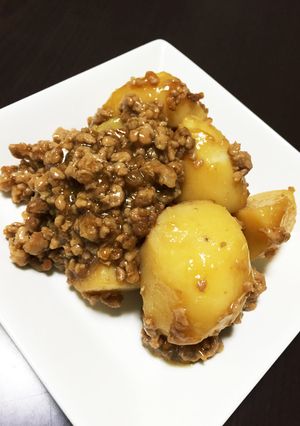 じゃがいもの甘辛そぼろ-レシピのメイン写真