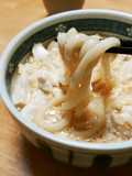 豆腐入り煮込みうどん☆卵あんかけ