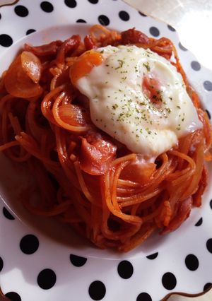 レンジ茹でで超簡単!時短本格ナポリタン♪-レシピのメイン写真