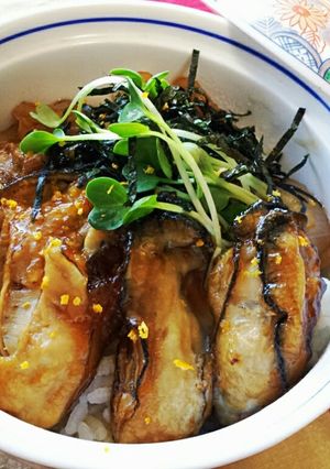 浜松名物☆絶品甘辛ダレで【牡蠣かば丼】-レシピのメイン写真