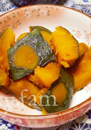 かぼちゃのほくほく煮(レンジでも)-レシピのメイン写真