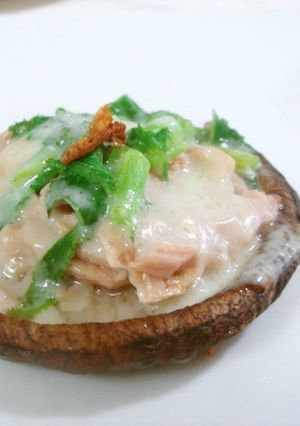椎茸のツナチーズ焼き-レシピのメイン写真