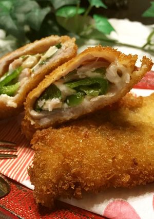 季節野菜忍の術✿くるりんカツ✿エリンギ編-レシピのメイン写真