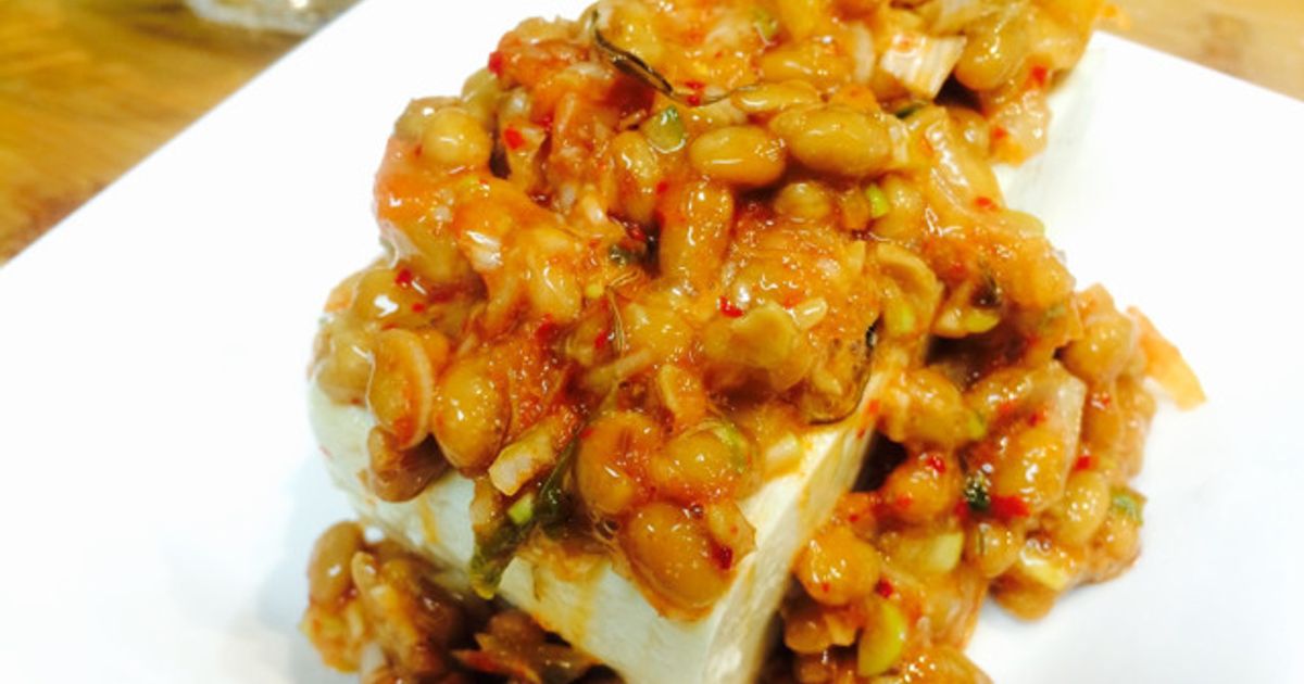 簡単！豆腐キムチ納豆！毎日のおつまみ by naminami12 【クックパッド