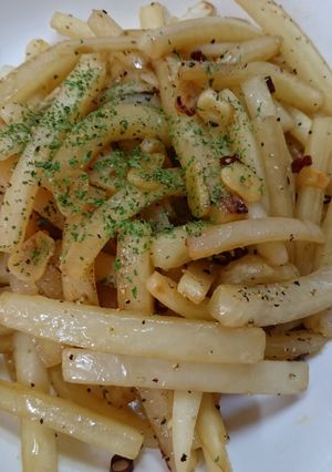 節約♡おつまみ！大根消費♡ニンニク炒め-レシピのメイン写真