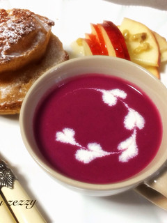 ブレンダーで!簡単♥ビーツのスープ-レシピのメイン写真
