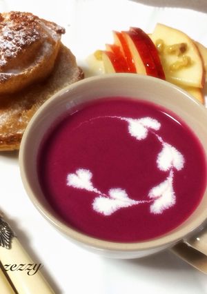 ブレンダーで！簡単♥ビーツのスープ-レシピのメイン写真