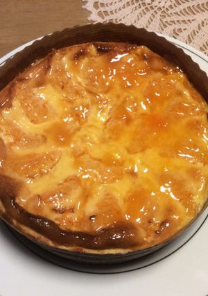 ミカンのベイクドチーズケーキ-レシピのメイン写真