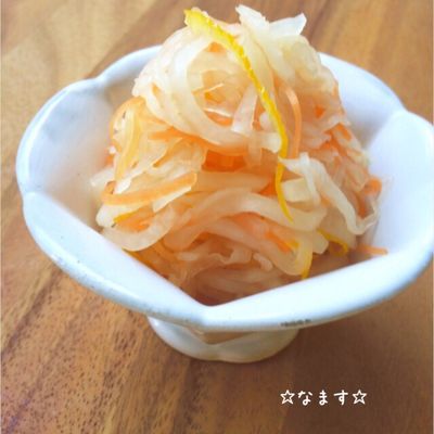 たなます おせちに。基本の【紅白なます】 by SO「K」 【クックパッド