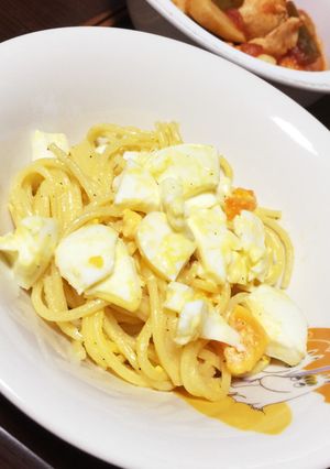 卵パスタ*簡単あと一品に♡-レシピのメイン写真