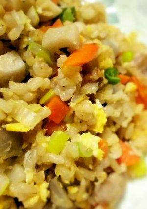お野菜たっぷり玄米炒飯-レシピのメイン写真