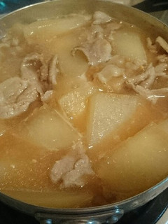 豚肉と大根の味噌煮込み-レシピのメイン写真