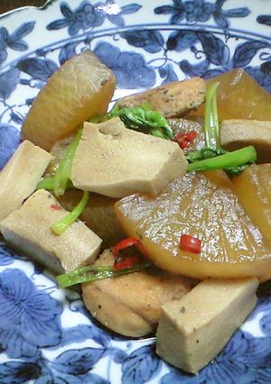 大根と鶏、高野豆腐のピリリ煮-レシピのメイン写真