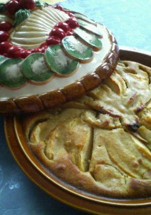 たっぷりﾘﾝｺﾞ❤ﾖ-ｸﾞﾙﾄのｹｰｷ-レシピのメイン写真