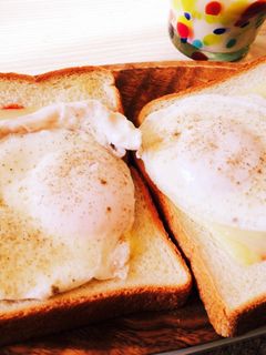 朝食*チーズエッグトースト-レシピのメイン写真
