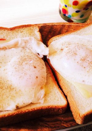 朝食＊チーズエッグトースト-レシピのメイン写真