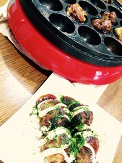 ♪サトイモのタコなしふわふわタコ焼き♪-レシピのメイン写真