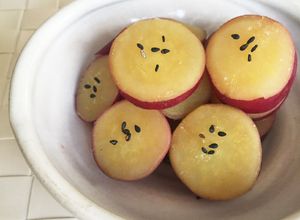 簡単！さつまいもの煮物！おかず、お弁当に-レシピのメイン写真
