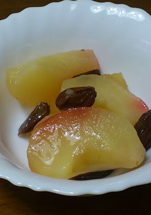 簡単デザート。りんご煮。-レシピのメイン写真