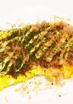 簡単!豚ロース厚切りでとん平焼き-レシピのメイン写真