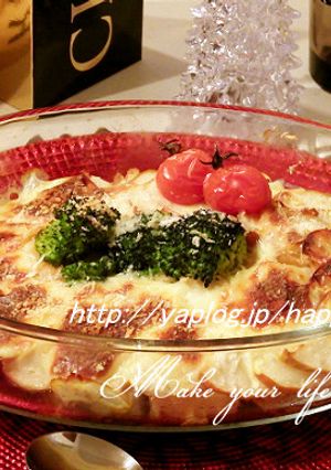 りんごとパン・フレンチトースト☆グラタン-レシピのメイン写真