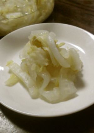 白菜で作るサワークラフト-レシピのメイン写真