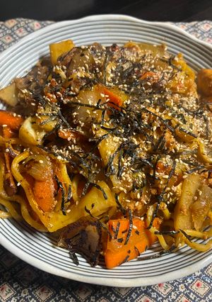 タッカルビ焼きそば-レシピのメイン写真