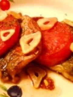 鯵とトマトのバルサミコ焼-レシピのメイン写真