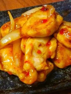 鶏むね肉のチリソース炒め-レシピのメイン写真