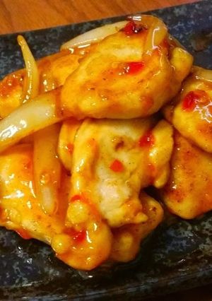 鶏むね肉のチリソース炒め-レシピのメイン写真
