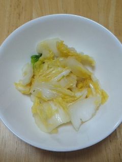 うどんスープの素で白菜の浅漬け-レシピのメイン写真