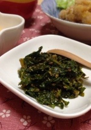 簡単!大根の葉でふりかけ-レシピのメイン写真