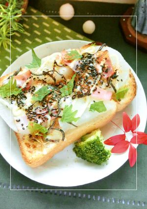 juicy大根×ベーコン 和トースト-レシピのメイン写真