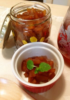 りんごの紅茶煮-レシピのメイン写真