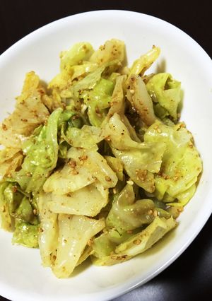 キャベツ消費！やみつき！ごまキャベツ-レシピのメイン写真