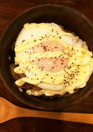 めんつゆde簡単目玉焼きDON-レシピのメイン写真