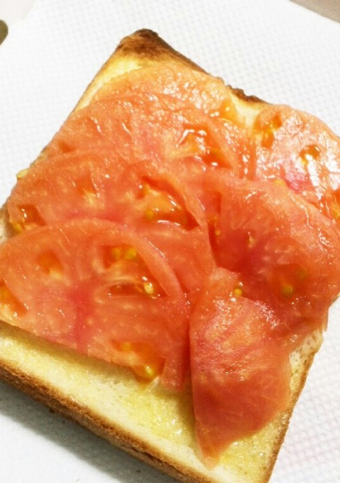 簡単で美味しい～♪トマトマヨトースト-レシピのメイン写真
