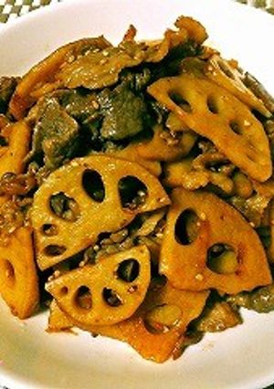 ★簡単！豚肉とれんこんの甘酢炒め★-レシピのメイン写真