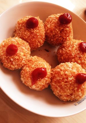 残りご飯で☆簡単揚げないライスコロッケ♪-レシピのメイン写真
