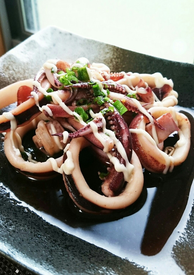 居酒屋風のイカの照りマヨ焼き♬-レシピのメイン写真
