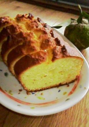 ゆずのパウンドケーキ-レシピのメイン写真