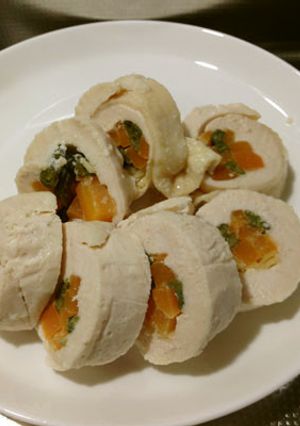 塩麹で簡単鶏むねロール-レシピのメイン写真